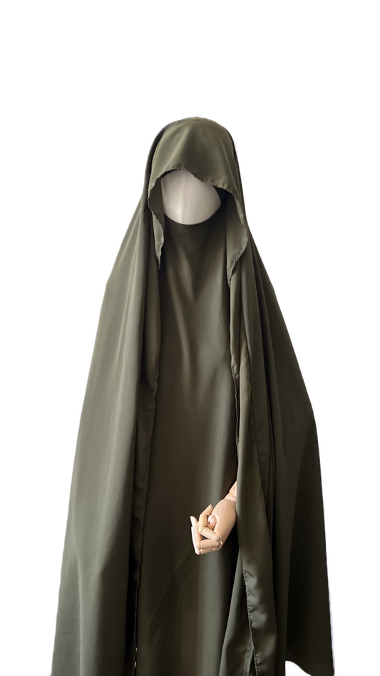 Al Haya one layer Khimaar