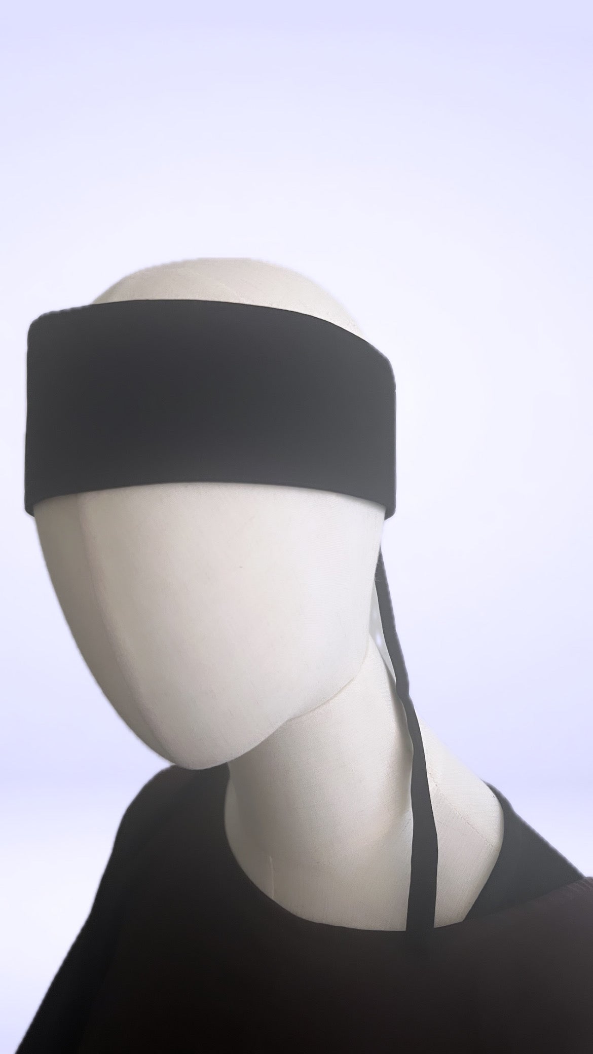 Thick Saudi Style Optional niqab tie piece