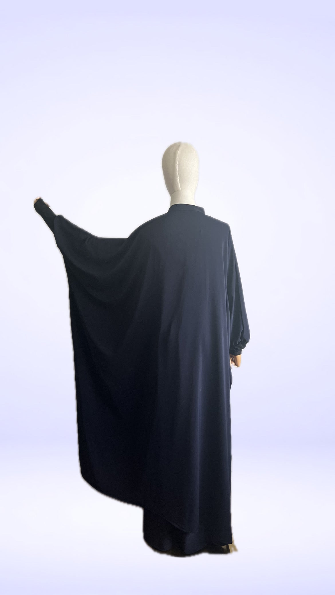 Wide Two Piece Abaya