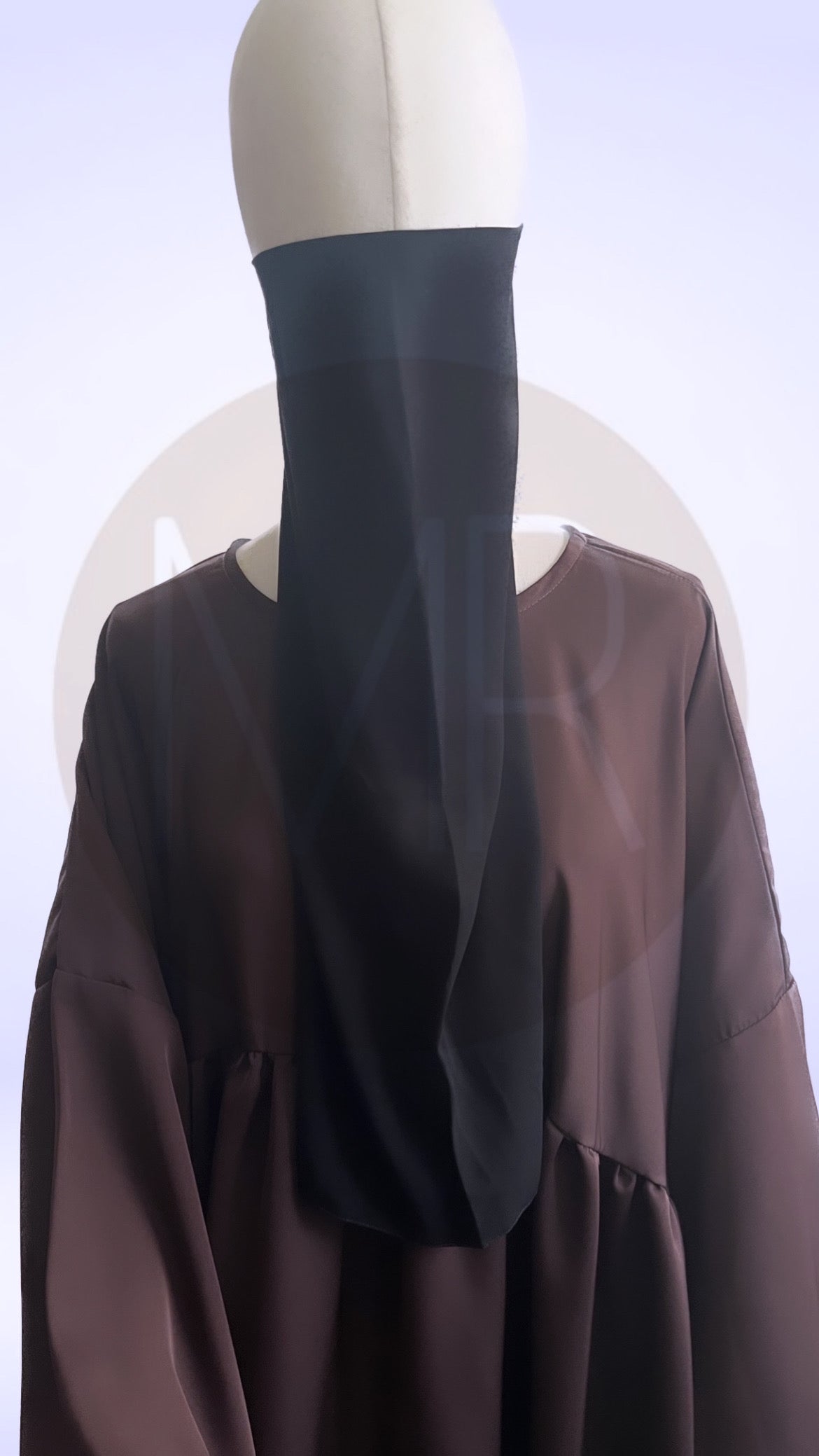 Elastic Half niqab/One piece